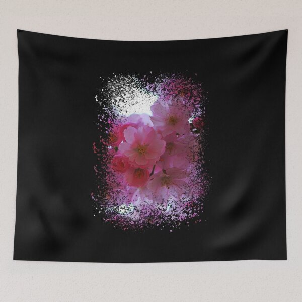Item preview, Pink flower dispersion design designed and sold by DopeDesign111.
