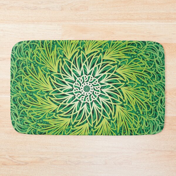 Item preview, Green neon mandala designed and sold by JoyColorLove.