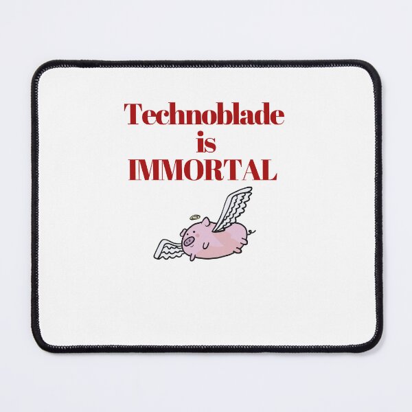 Item preview, Technoblade immortality sticker designed and sold by MarsClothings.