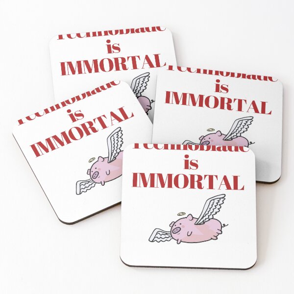 Item preview, Technoblade immortality sticker  designed and sold by MarsClothings.