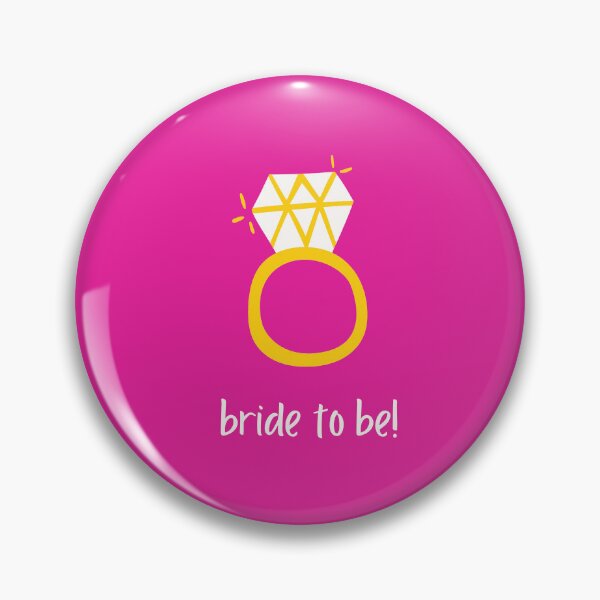 Item preview, Bride to Be- Diamond Ring on Pink Background designed and sold by prilaspixels.