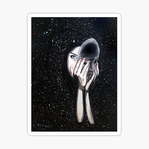 masked Sticker