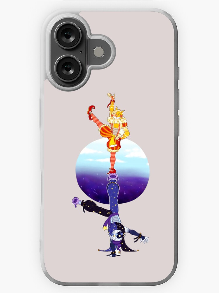 Fnaf Security Breach Sun And Moon opposite design iPhone Case