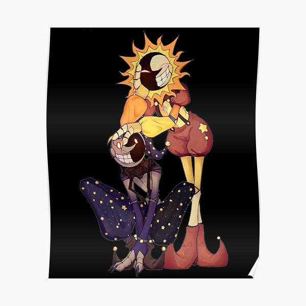 Fnaf Security Breach Sun And Moon Sunnydrop Iii Poster For Sale By Sksoumen Redbubble 2356