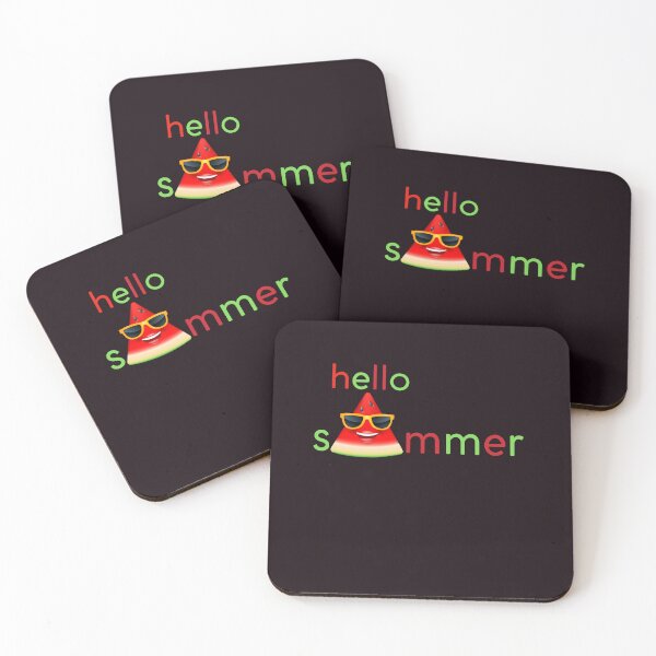 Item preview, hello summer t-shirts, summer vacation t-shirts, dada watermelon t-shirts designed and sold by BLUE  bubble.