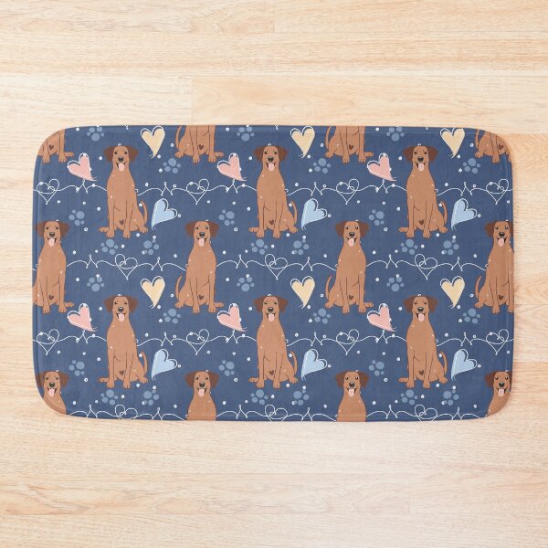 Item preview, LOVE Red Wheaten White Rhodesian Ridgeback designed and sold by Lulupainting.
