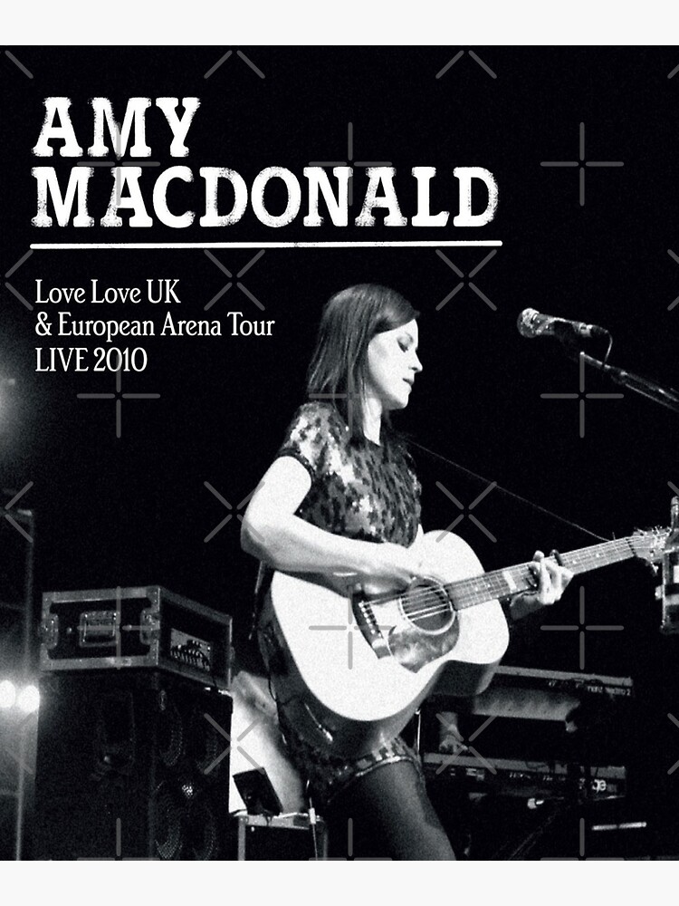 "Amy Macdonald" Poster for Sale by leyllashop | Redbubble