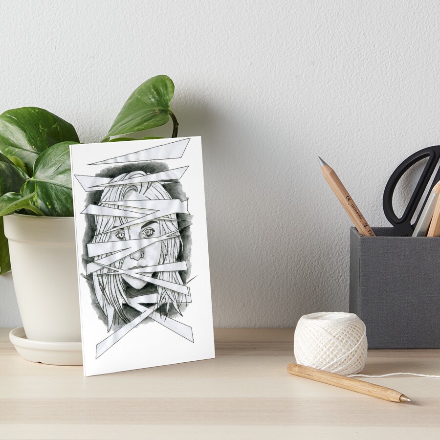 Item preview, Art Board Print designed and sold by hunterandkit.