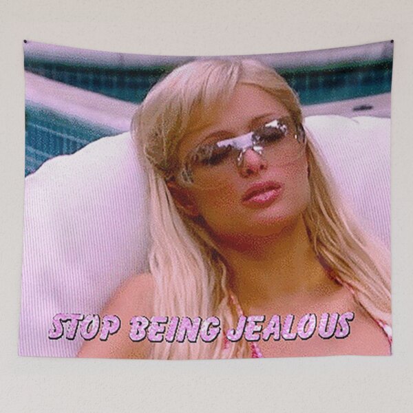 Item preview, Stop being jealous Poster designed and sold by headkatie.