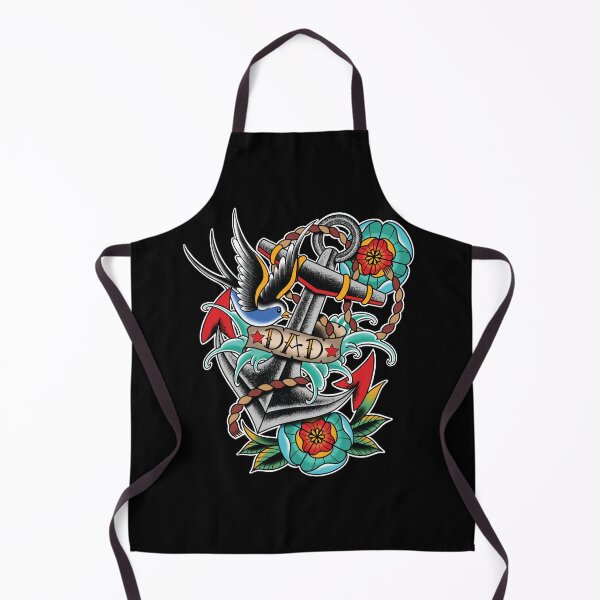 Item preview, Dad Tattoo design designed and sold by SevenRelics.