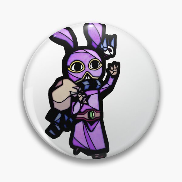 Item preview, Stained Glass HwDe Rabbit Salesman designed and sold by Catwithacrayon.