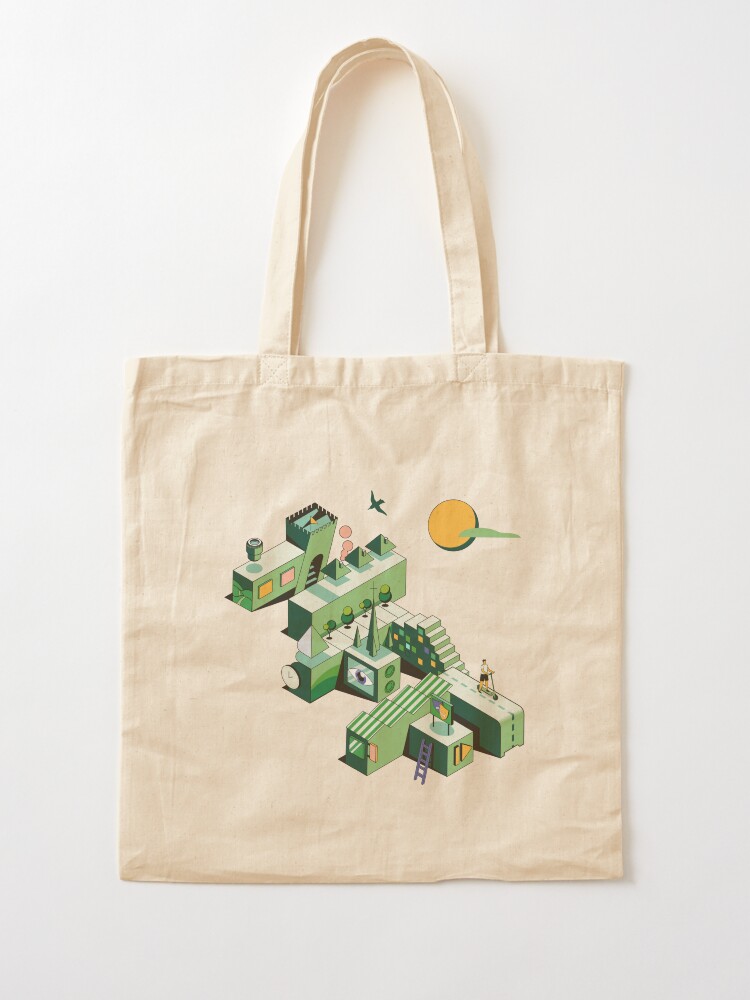 Thumbnail 2 of 5, Tote Bag, NFF21 Illustration designed and sold by NorwichFilmFest.
