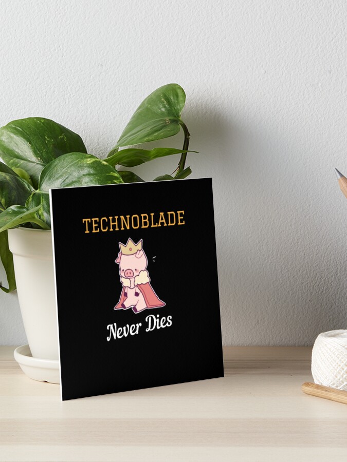 Technoblade Is Memory Never Dies Poster Print Modern Painting