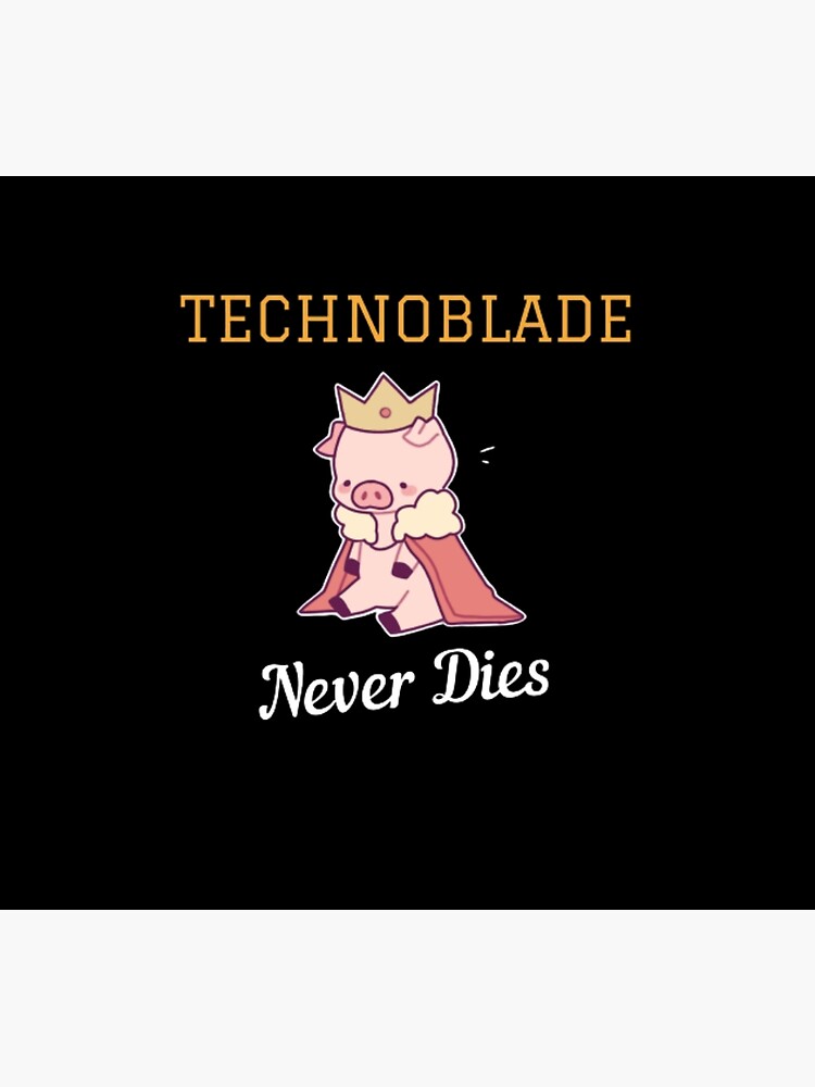 Disover Technoblade Never Dies Premium Matte Vertical Poster