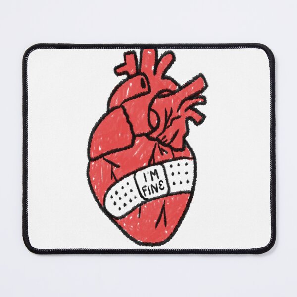 Item preview, broken heart designed and sold by Nisi The Artist.