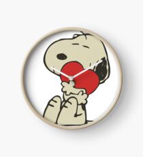 Snoopy love Clock