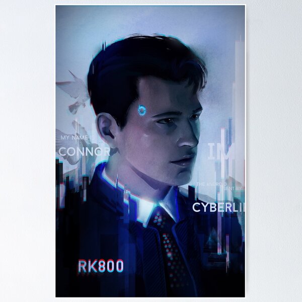 Detroit: Become Human Markus Poster Print Wall Art Decor Fanart videogames