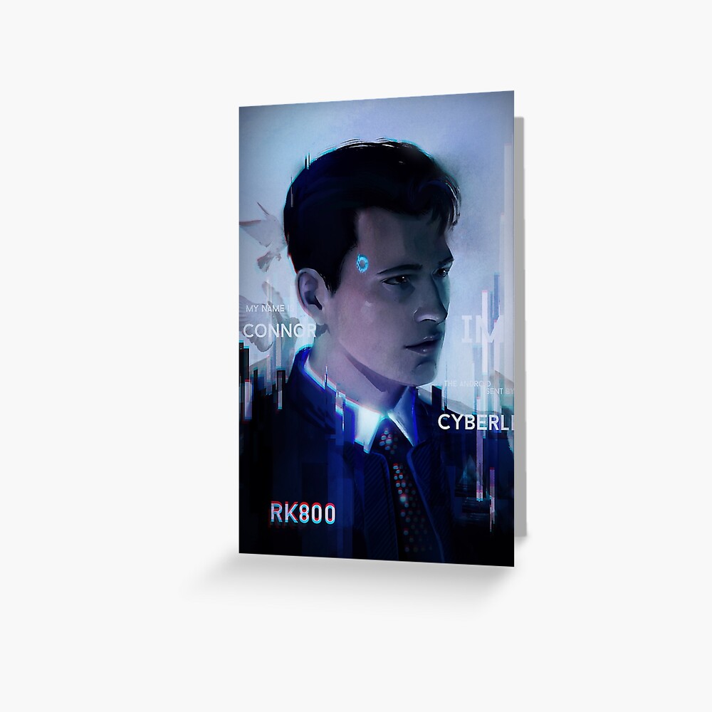 Connor RK800 Poster DETROIT BECOME HUMAN – Mitgard Store