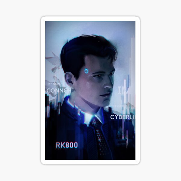 Detroit: Become Human - My Name is Connor, an art print by Jet