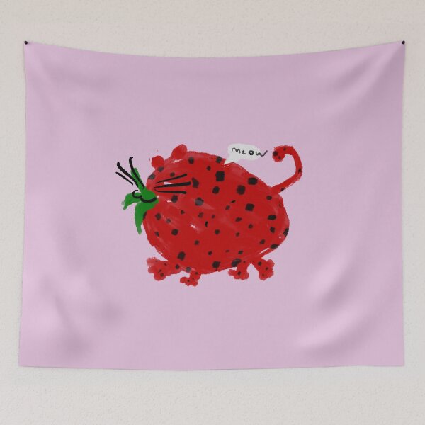 Item preview, Strawberry cat designed and sold by Cat cut cop.