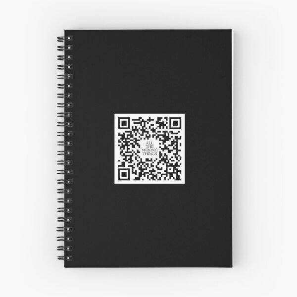 Item preview, All The Wrong Things QR Code designed and sold by FandomPlanet.