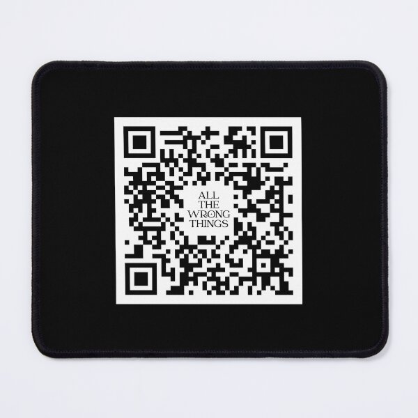 Item preview, All The Wrong Things QR Code designed and sold by FandomPlanet.