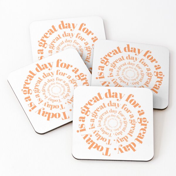 Item preview, Today is a Great Day Orange designed and sold by Kristina Osterman.