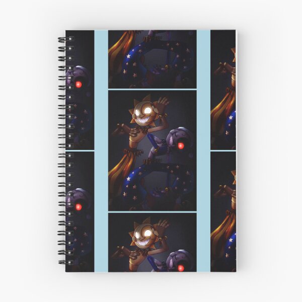Item preview, Five Nights at Freddy's Security Breach - Sun and Moon Dark designed and sold by SKSoumen.
