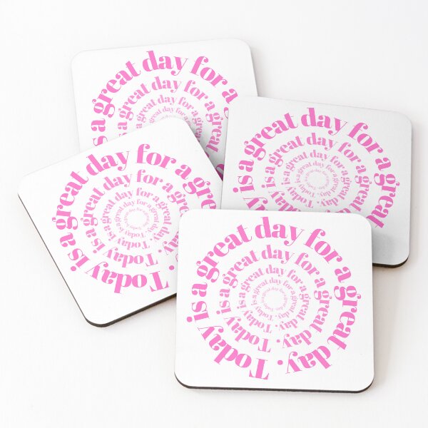 Item preview, Today is a Great Day Pink designed and sold by Kristina Osterman.