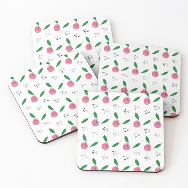 Item preview, peach pattern designed and sold by tenderflowwer.