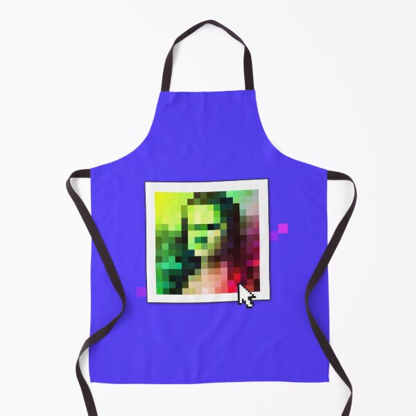Item preview, Monalisa Pixelated Illustration designed and sold by tdioticart.