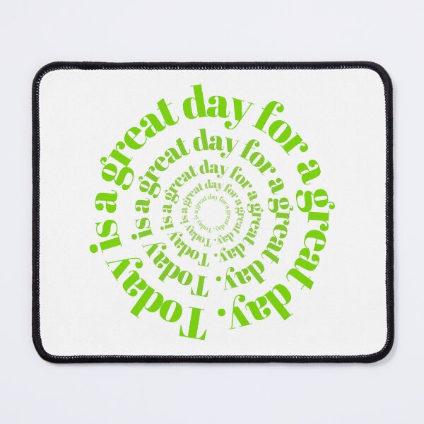 Item preview, Today is a Great Day Green designed and sold by Kristina Osterman.