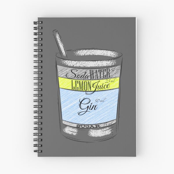Item preview, Tom Collins Ingredients Cocktail Glass designed and sold by antevasinart.