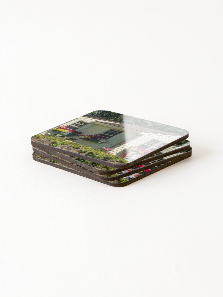 Thumbnail 4 of 5, Coasters (Set of 4), Flower Boxes designed and sold by Ruthie33.