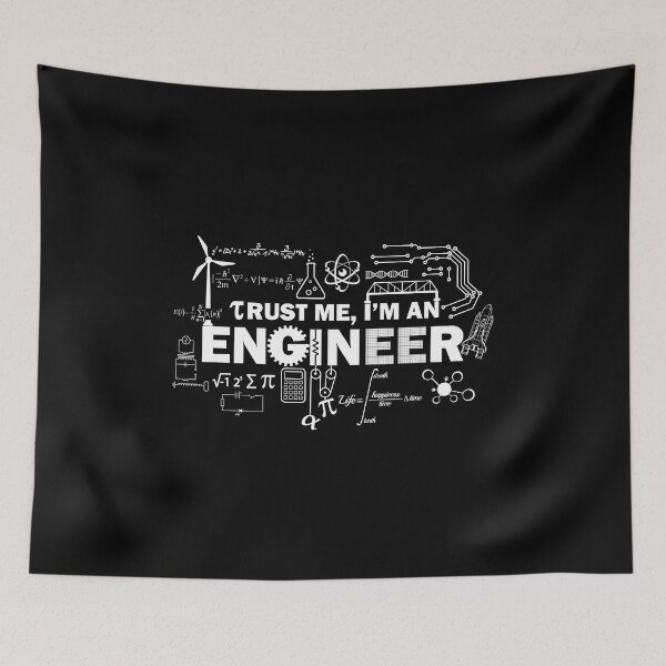 Item preview, Trust Me I'm AN Engineer Geek Nerd Science Tee Shirt designed and sold by lolotees.