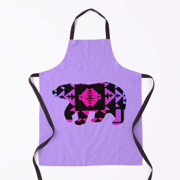 Item preview, Light Purple / Pink Gradient Native Print Bear designed and sold by JMWCD.