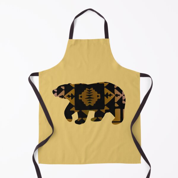 Item preview, Tan / Brown Gradient Native Print Bear designed and sold by JMWCD.