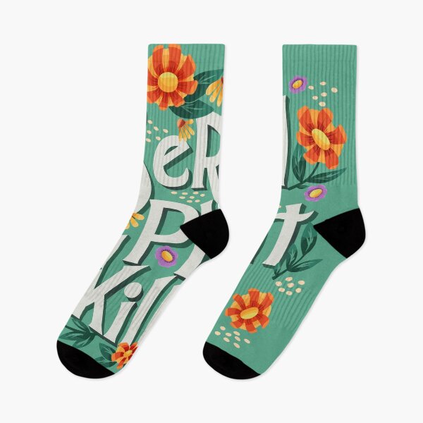 Item preview, Serial plant killer lettering illustration with flowers and plants VECTOR designed and sold by BlueLela.