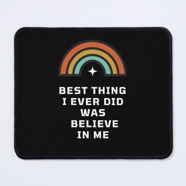Item preview, Best Thing I Ever Did Was Believe In Me Retro Style designed and sold by HSPgiftshop.