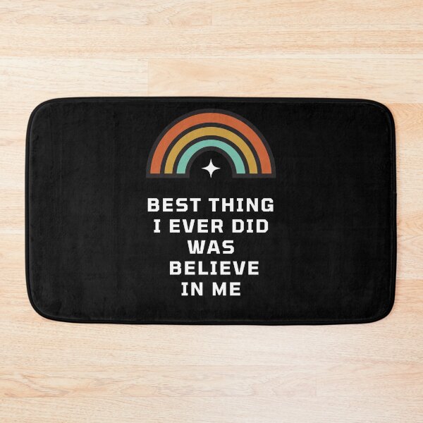 Item preview, Best Thing I Ever Did Was Believe In Me Retro Style designed and sold by HSPgiftshop.