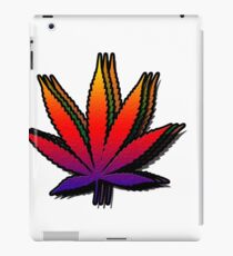 Trippy Weed Leaf iPad Case/Skin
