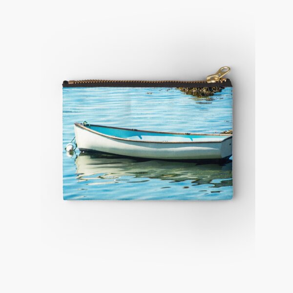 Item preview, Landscape view of rowboat reflection designed and sold by Ruth Curtis.