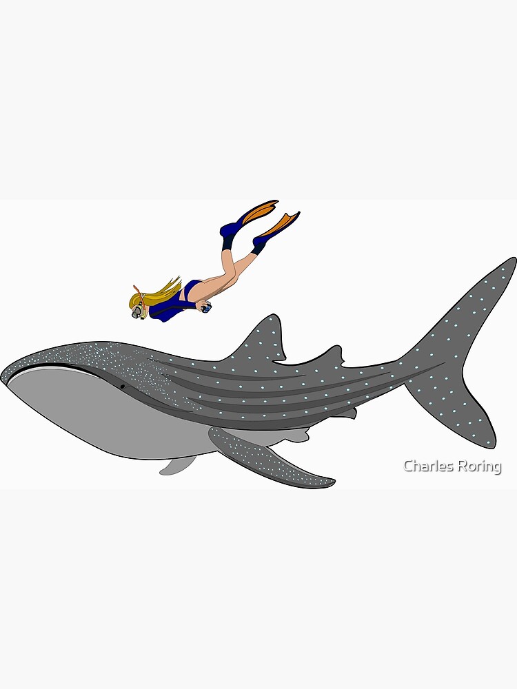 Swimming with Whaleshark by leororing