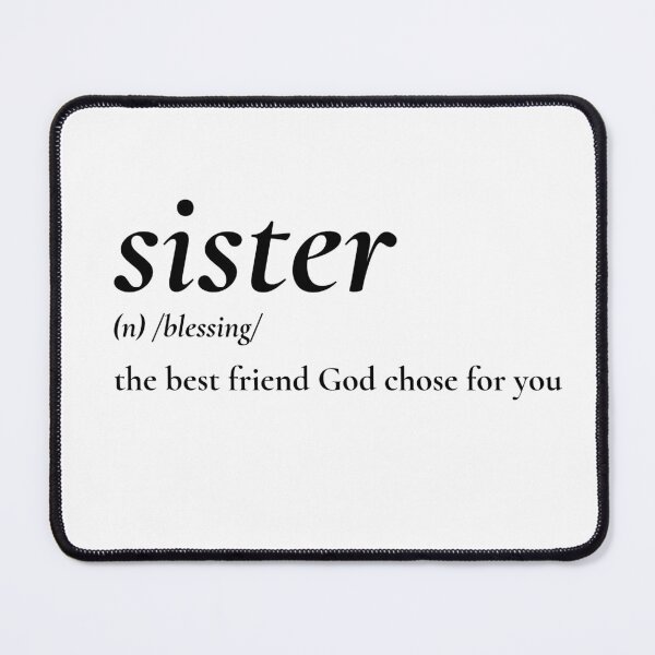 Item preview, Sister Definition Blessing Best Friend Appreciation Gift  designed and sold by hShah06.