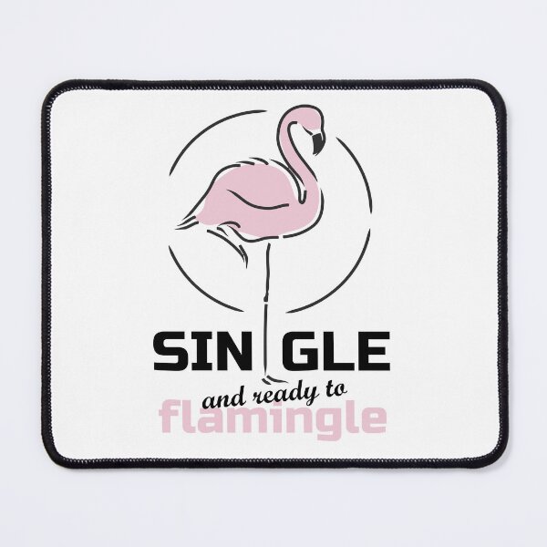 Item preview, Single and ready to flamingle designed and sold by ArtShopBella.