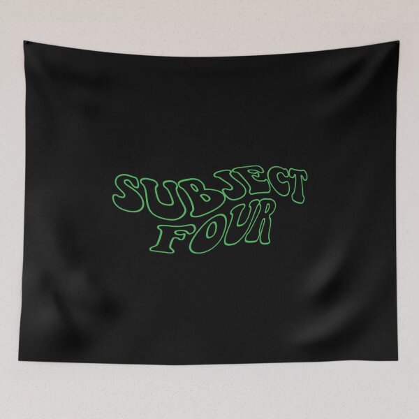 Item preview, Groovy subject four green 863 designed and sold by YOStudios.