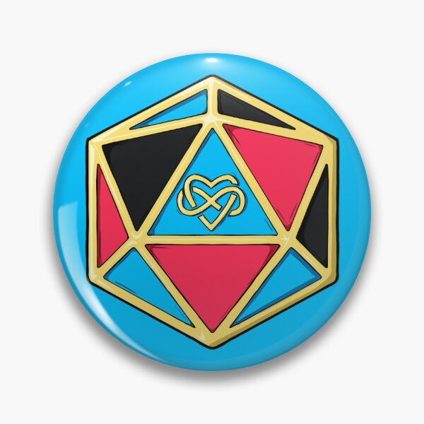 Item preview, Polyamorous d20 designed and sold by fineterra.