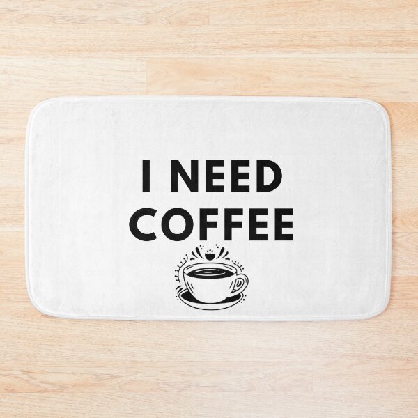 Item preview, I Need Coffee - Coffee Quotes designed and sold by Redone Dzn.