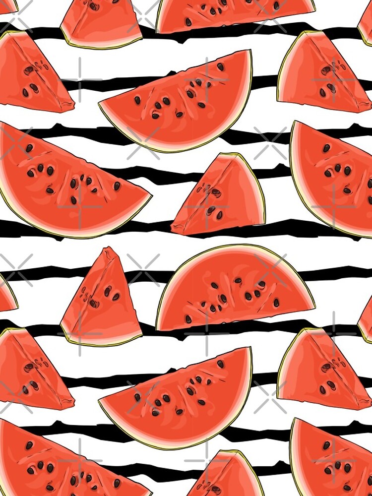 Thumbnail 4 of 4, iPhone Case, Vector Watermelon Pattern designed and sold by mariapirogova.
