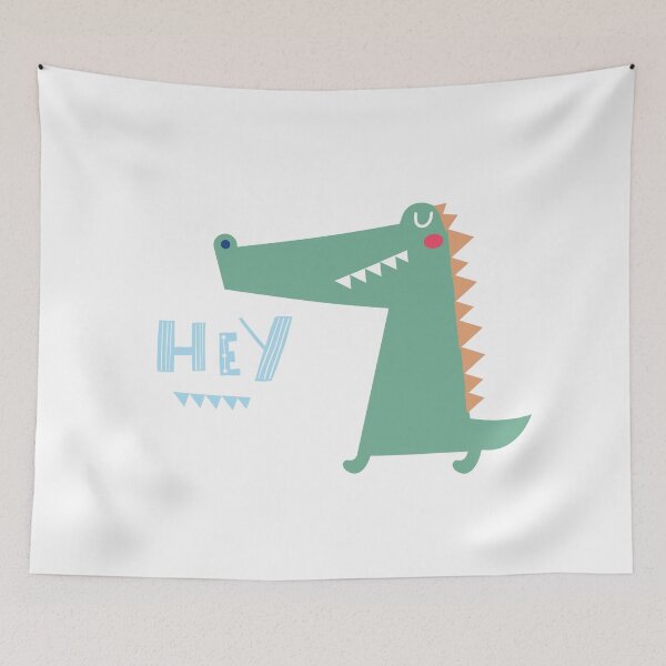 Item preview, cheerful crocodile designed and sold by Bertoldis.